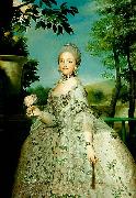 Anton Raphael Mengs the later Queen Maria Luisa of Spain Sweden oil painting artist